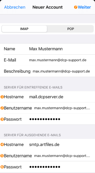 Datei:Iphone server einstellungen.png