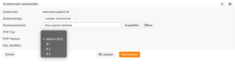 Datei:Php einstellen.png
